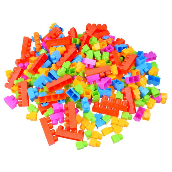Sada stavebných kociek 280 ks BLOCKS PUZZLE GAME Inlea4Fun