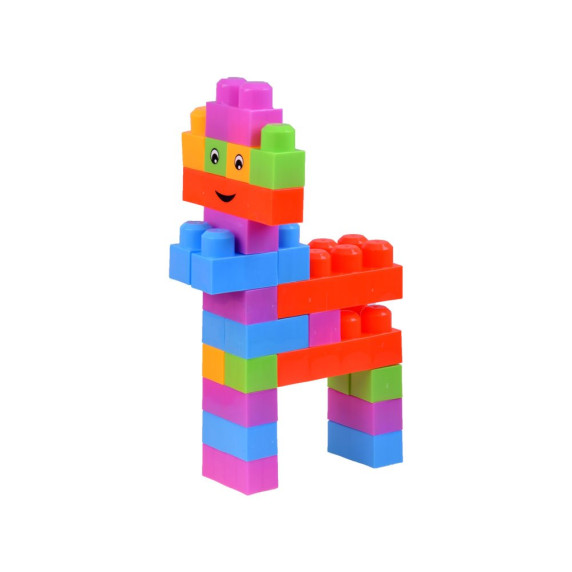 Sada stavebných kociek 280 ks BLOCKS PUZZLE GAME Inlea4Fun