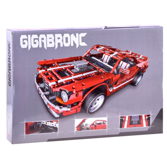Építőjáték 2000 darabos Inlea4Fun GIGABRONC