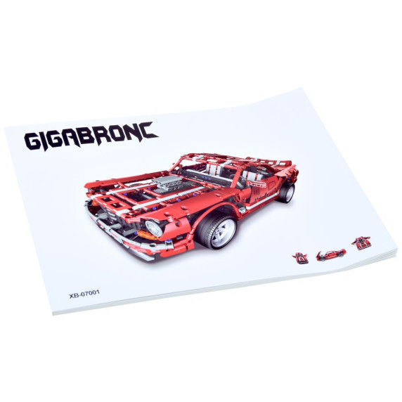 Építőjáték 2000 darabos Inlea4Fun GIGABRONC