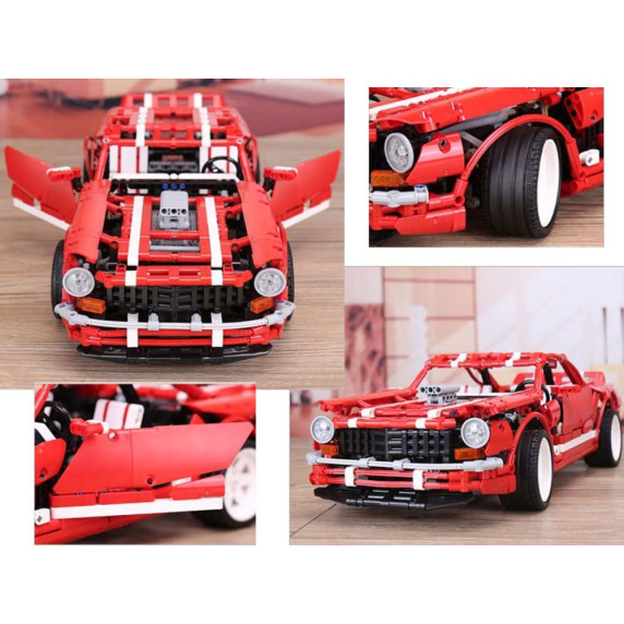 Építőjáték 2000 darabos Inlea4Fun GIGABRONC