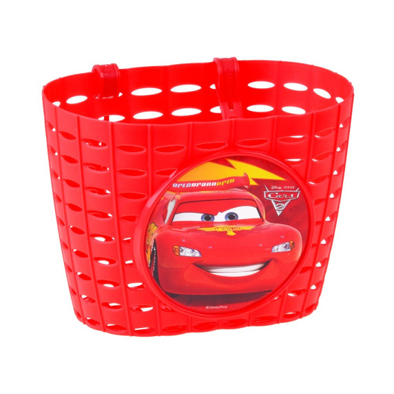 Coș bicicletă - Cars - roșu