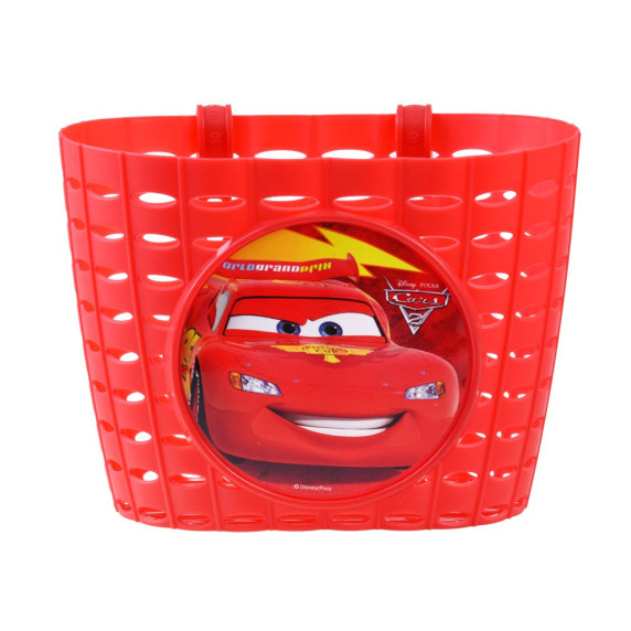 Coș bicicletă - Cars - roșu