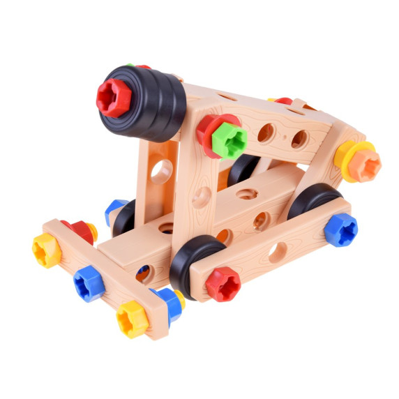 Konštrukčná kreatívna sada Inlea4Fun POWER TOOLS 80 kusov