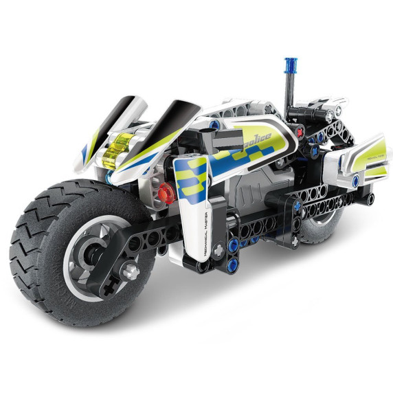 Konštrukčná kreatívna sada 193 kusov Inlea4Fun MECHANICAL MASTER POLICE