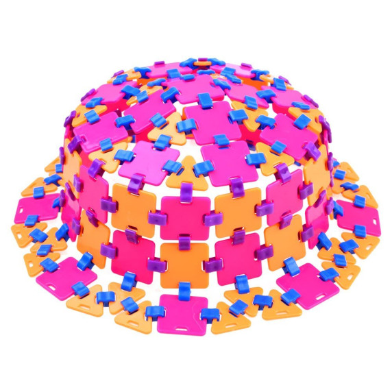 Urob si sama! Kreatívna dievčenská kabelka Inlea4Fun CONSTRUCTION TILES