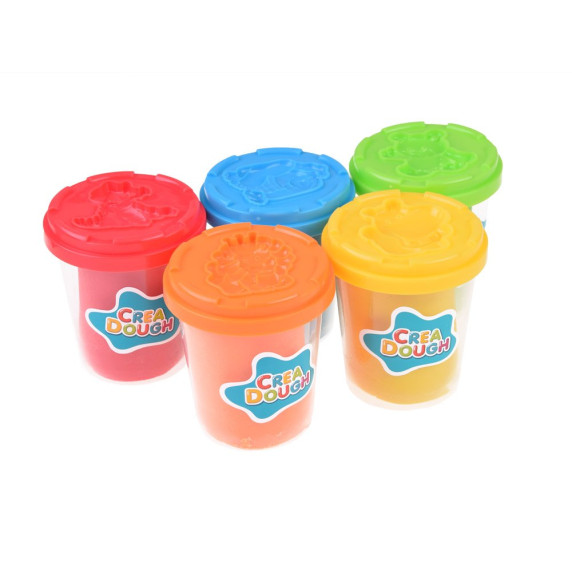 Inlea4Fun CREA DOUGH Plastelínová sada ZA3167 - 5 farieb