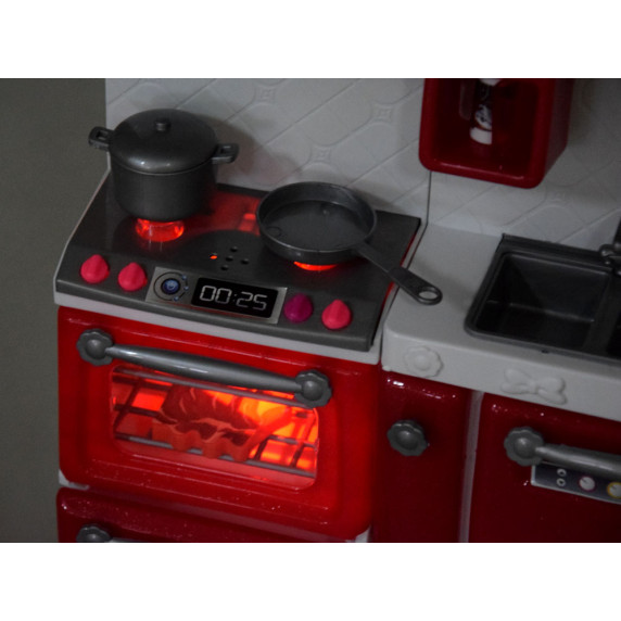 Kuchynka pre bábiku so zvukovými a svetelnými efektmi Inlea4Fun MINI KITCHEN 