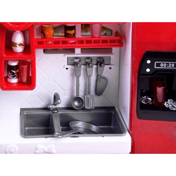 Kuchynka pre bábiku so zvukovými a svetelnými efektmi Inlea4Fun MINI KITCHEN 