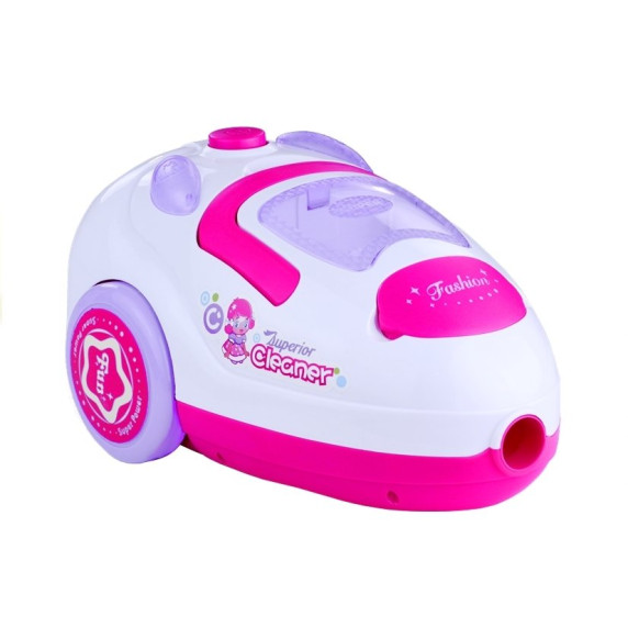 Játék porszívó Inlea4Fun SWEET HOME - fehér/rózsaszín