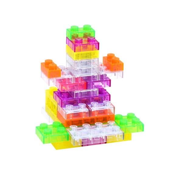 Világítós építőkockák Inlea4Fun ELECTRONIC BLOCKS 37 darabos