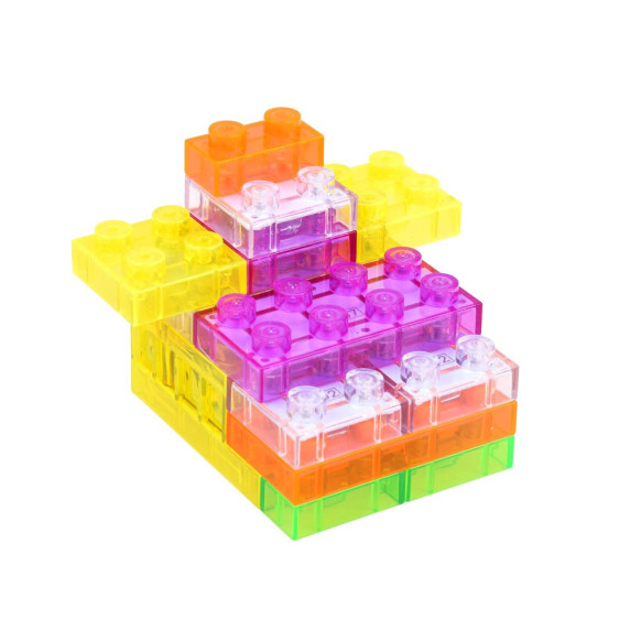 Világítós építőkockák Inlea4Fun ELECTRONIC BLOCKS 37 darabos
