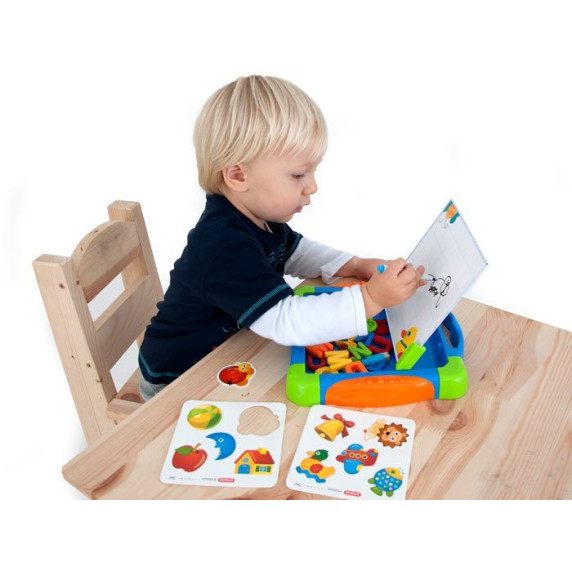 Inlea4Fun MAGNETIC BOARD CASE Magnetická tabuľa s číslicami a kartičkami