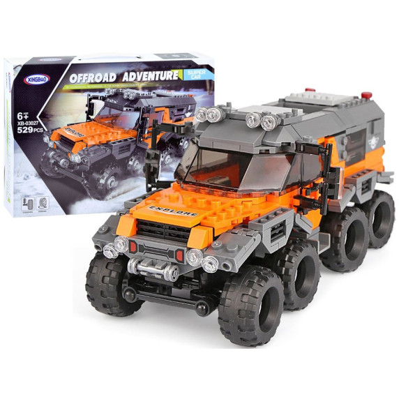 Set creativ de construcție - 529 piese - Inlea4Fun OFFROAD ADVENTURE