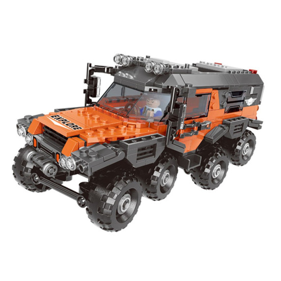 Set creativ de construcție - 529 piese - Inlea4Fun OFFROAD ADVENTURE