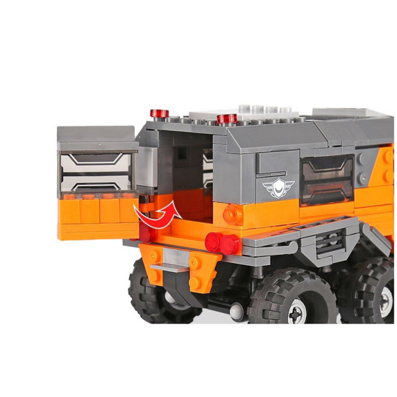Set creativ de construcție - 529 piese - Inlea4Fun OFFROAD ADVENTURE