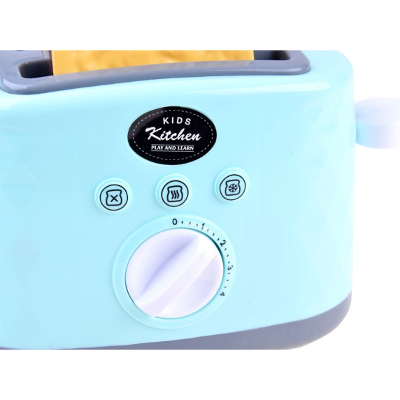 Játék kenyérpirító Inlea4Fun BREAD MACHINE - kék