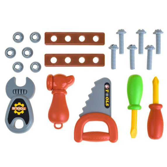 Inlea4Fun Detská dielňa DELUXE TOOL SET