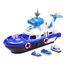 Set vehicule de poliție cu efecte sunet și lumini Police Force Inlea4Fun - 