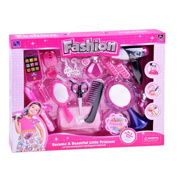 Inlea4Fun Detský kadernícky set Fashion Beautiful Dress Up