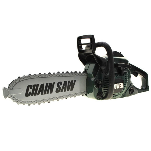 Játék láncfűrész Inlea4Fun CHAIN SAW - zöld