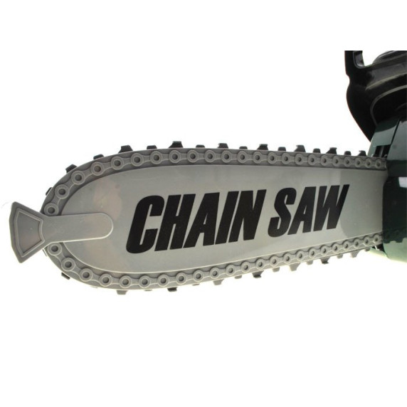 Játék láncfűrész Inlea4Fun CHAIN SAW - zöld