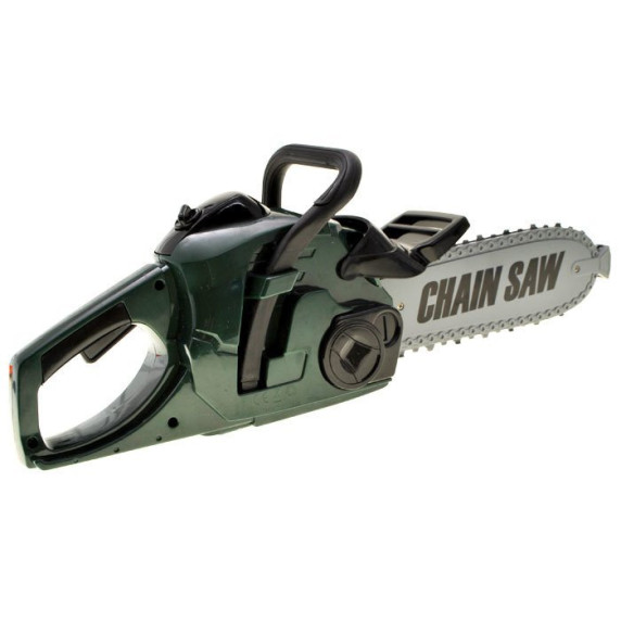 Játék láncfűrész Inlea4Fun CHAIN SAW - zöld