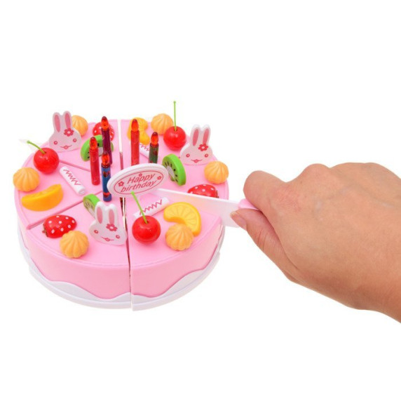Tort pentru copii cu 75 de accesorii -  Inlea4Fun DIY FRUITCAKE