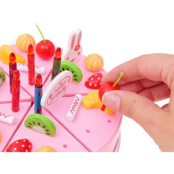 Tort pentru copii cu 75 de accesorii -  Inlea4Fun DIY FRUITCAKE