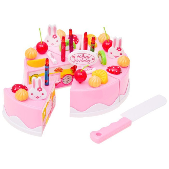 Tort pentru copii cu 75 de accesorii -  Inlea4Fun DIY FRUITCAKE