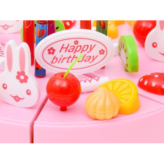 Tort pentru copii cu 75 de accesorii -  Inlea4Fun DIY FRUITCAKE