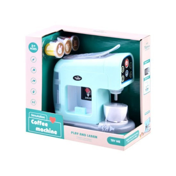Cafetieră cu capsule, cu efecte sonore și luminoase Coffe Machine Inlea4Fun