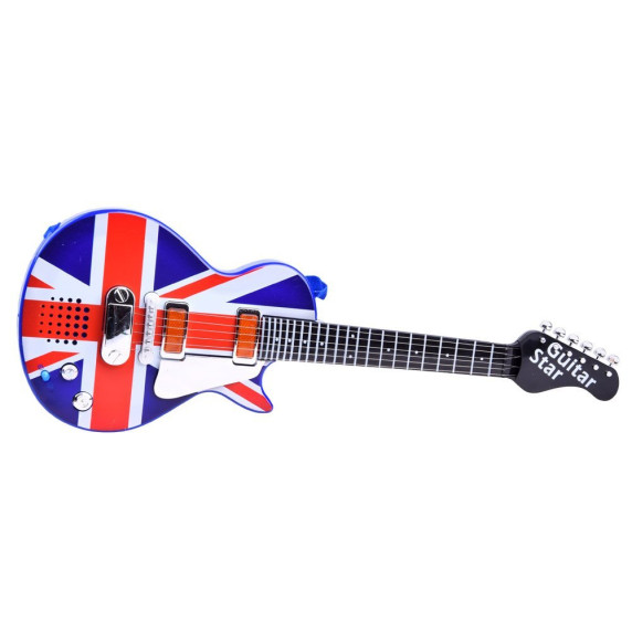 Elektrická gitara s mikrofónom Inlea4Fun GUITAR STAR - England