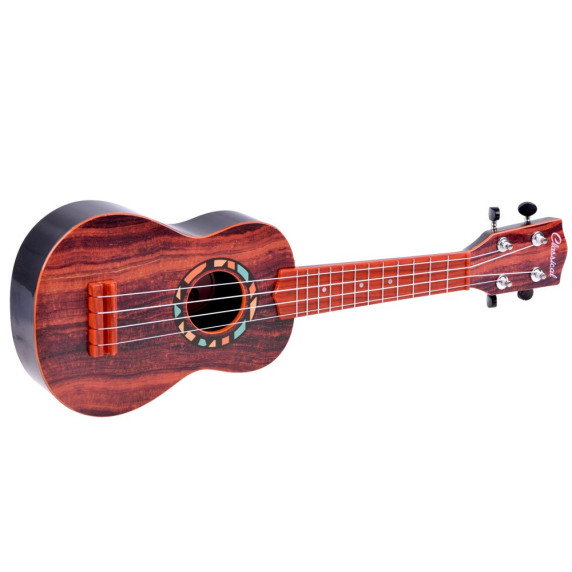 Ukulele gitár fa mintázattal Inlea4Fun 