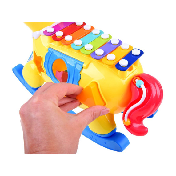Interaktív készségfejlesztő hintaló dallamokkal fényekkel Inle4Fun HAPPY PONY