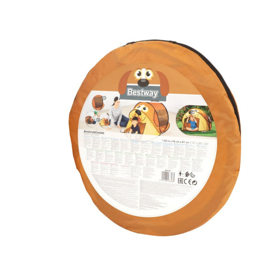 Detský hrací stan 182 x 96 x 81 cm BESTWAY 68108 - psíček