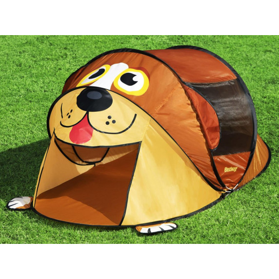 Detský hrací stan 182 x 96 x 81 cm BESTWAY 68108 - psíček