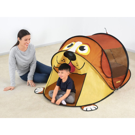 Detský hrací stan 182 x 96 x 81 cm BESTWAY 68108 - psíček