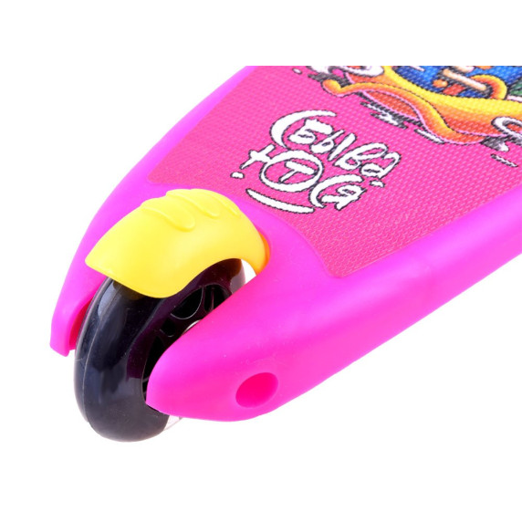Trotinetă pentru copii / vehicul acționat cu picioarele 2in1 Inlea4Fun - roz