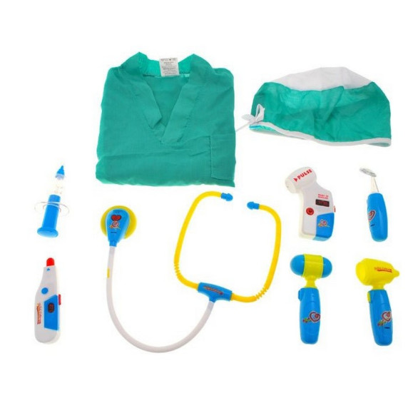 Orvosi játékszett -Inlea4Fun MEDICAL SET - zöld