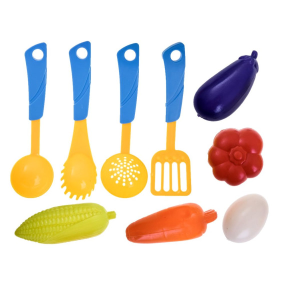 Detský riad s príslušenstvom 18 ks Inlea4Fun KITCHEN SET 