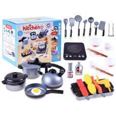 Set ustensile bucătărie pentru copii - Inlea4Fun HOME KITCHEN  - 