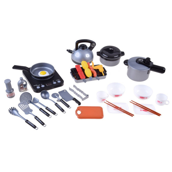 Set ustensile bucătărie pentru copii - Inlea4Fun HOME KITCHEN 