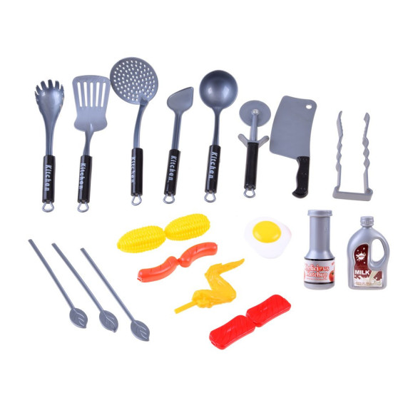 Set ustensile bucătărie pentru copii - Inlea4Fun HOME KITCHEN 