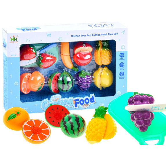 Detská krájacia sada ovocia Inlea4Fun CUTTING FOOD 