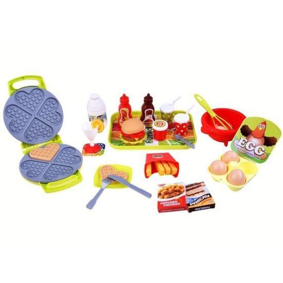 Mașină de fabricat vafe cu accesorii - Inlea4Fun FASHION SMALL CUTLERY