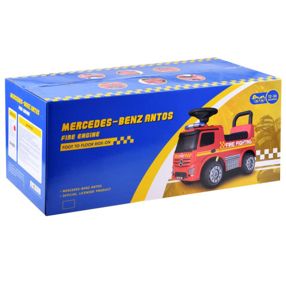 Mașină acționat cu picioarele - pompier - Inlea4Fun Mercedes Benz