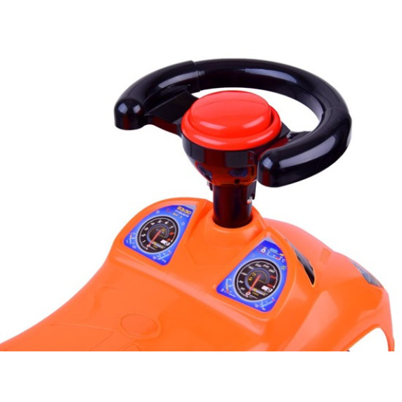 Detské odrážadlo Inlea4Fun LIGHTING RANGER - oranžové