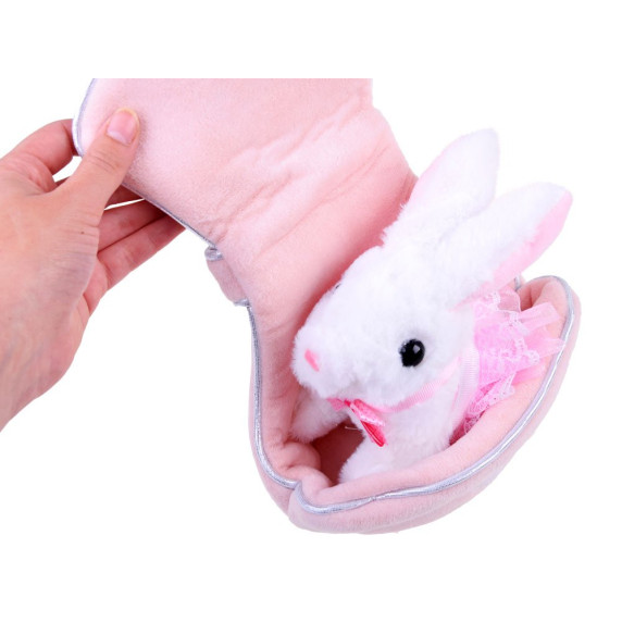 Iepuraș interactiv în geantă - Inlea4Fun NORA PET BABY