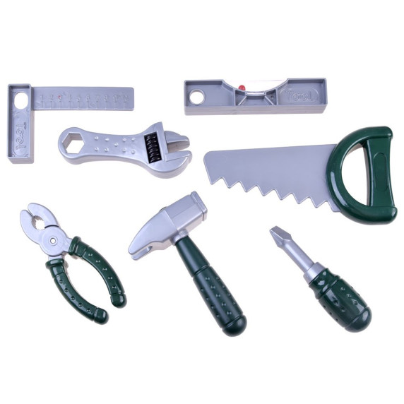 Set unelte de jucărie în rucsac - Inlea4Fun CRAFTSMAN'S TOOL BOX 